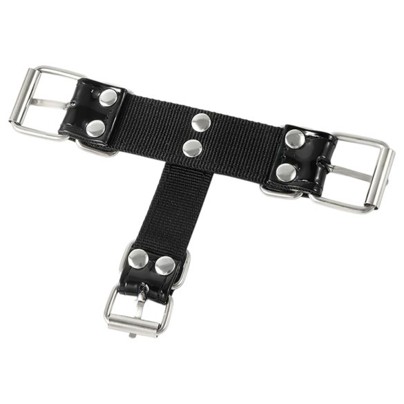 Latetobed - halsbånd med næsekrog - sort