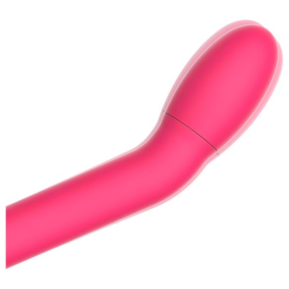 Adalet Gently - G-punkt og prostata vibrator - smart funktion - pink