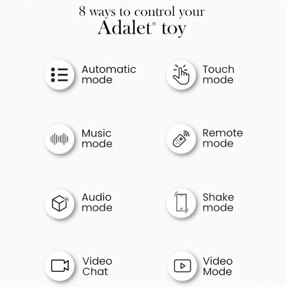 Adalet Gently - G-punkt og prostata vibrator - smart funktion - pink