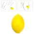 Engily Ross Lemon - bølget klitorisvibrator med citronduft (gul)