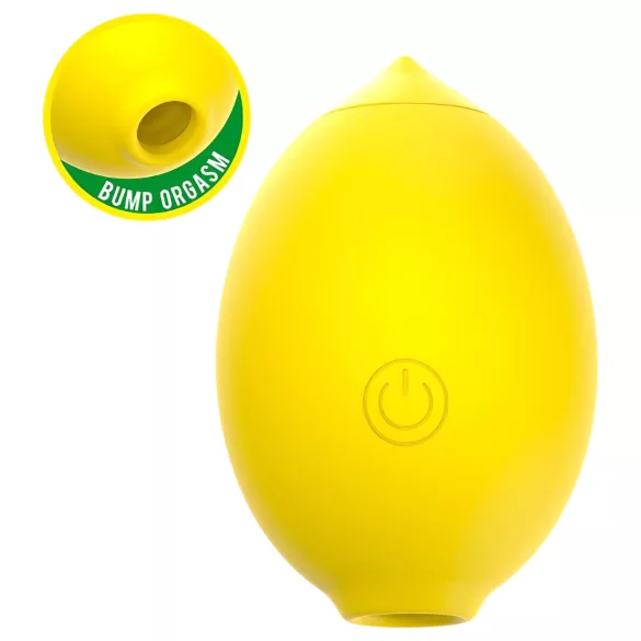 Engily Ross Lemon - bølget klitorisvibrator med citronduft (gul)