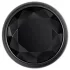 Evolved Black Gem - sæt med metal analplug med sort sten (sølv)