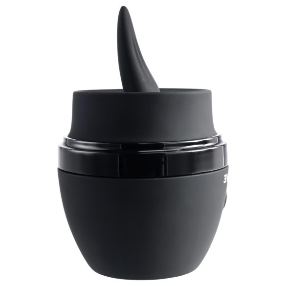 Evolved - klitorisvibrator med tunge - genopladelig - sort