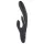 Playboy Rapid Rabbit - klitorisvibrator med rabbit-arm - genopladelig - sort