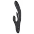 Playboy Rapid Rabbit - klitorisvibrator med rabbit-arm - genopladelig - sort