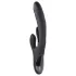 Playboy Rapid Rabbit - klitorisvibrator med rabbit-arm - genopladelig - sort
