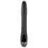 Playboy Rapid Rabbit - klitorisvibrator med rabbit-arm - genopladelig - sort