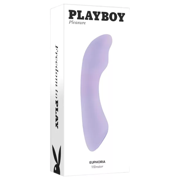Playboy Euphoria - Genopladelig, vandtæt G-punkt vibrator (lilla)