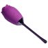 Playboy - vandtæt, genopladelig tunge-vibrator (lilla)