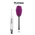 Playboy - vandtæt, genopladelig tunge-vibrator (lilla)