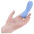 Evolved - tekstureret finger-vibrator (blå)