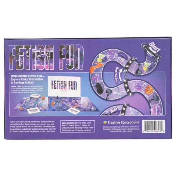 Fetish Fun - erotisk brætspil for par (engelsksproget)