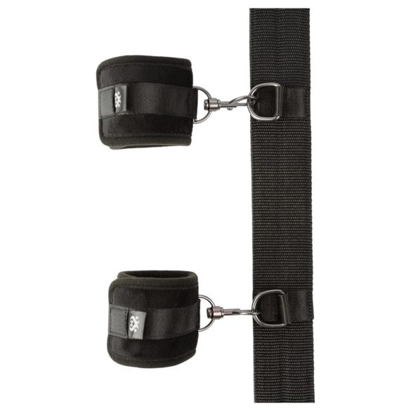 Sei Mio - spredestang med manchetter - sort