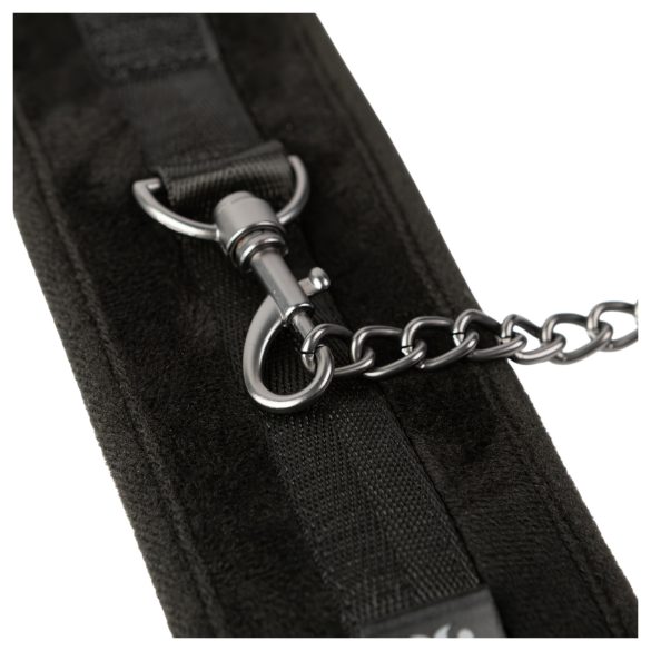 Sei Mio - ankelmanchetter - justerbar - sort