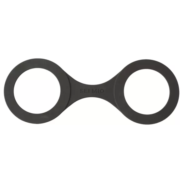 Sei Mio - håndjern - silikone - M - sort