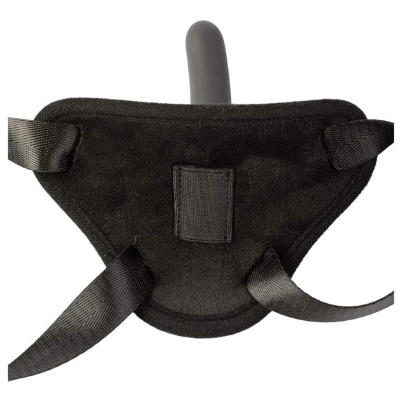 Sei Mio - strap-on dildo med harness - 12,5 cm - sort