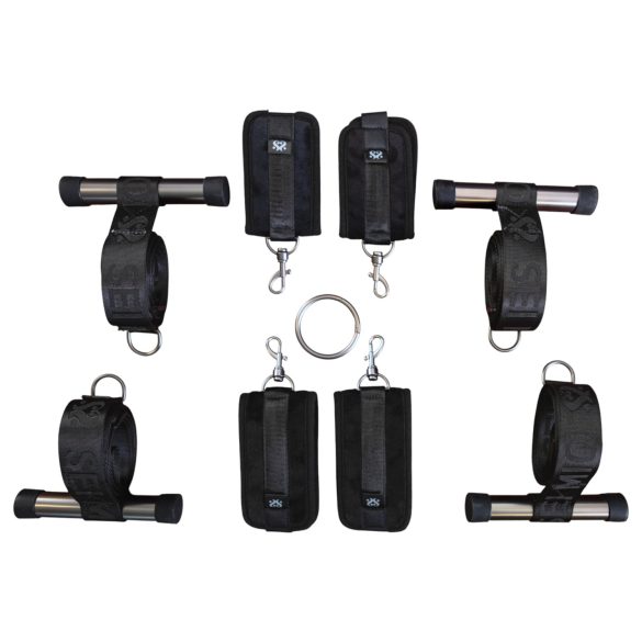 Sei Mio - bondagekryds til dør - sort