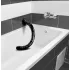 Hosed - analdildo med sugekop - sort - 19 cm