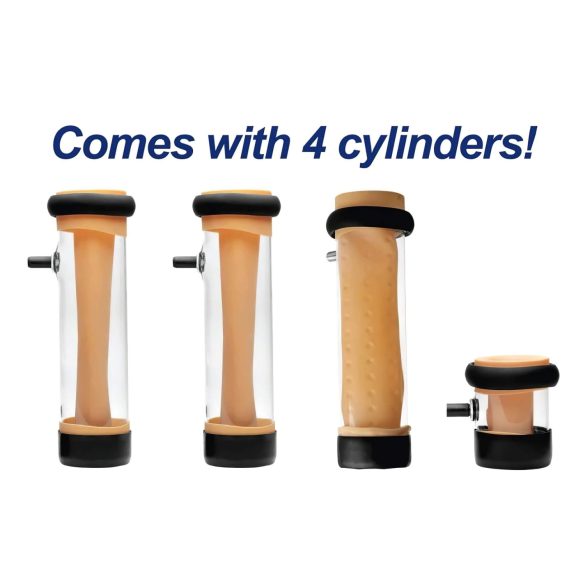 The Super Milker - automatisk deluxe masturbator (sort)