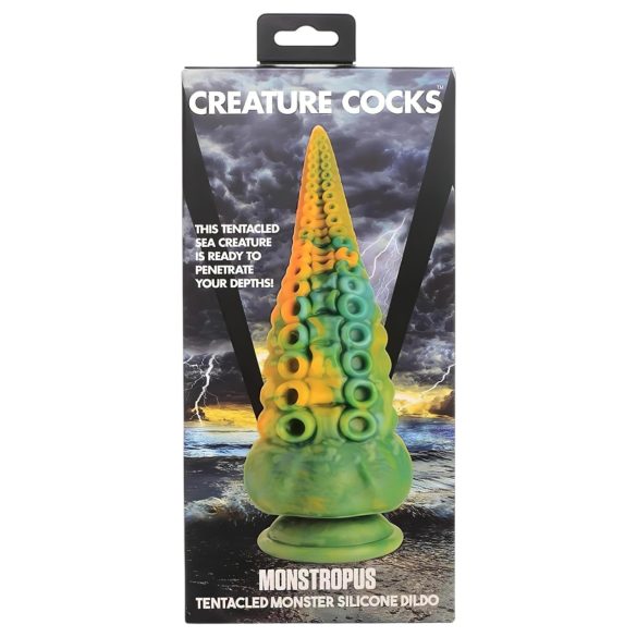 Creature Cocks Monstropus - dildo - 22cm - gul