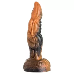   Creature Cocks Ravager - dildo med struktur - silikone - 20cm - orange