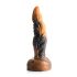 Creature Cocks Ravager - tekstureret silikondildo - 20cm (orange)