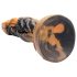 Creature Cocks Ravager - tekstureret silikondildo - 20cm (orange)