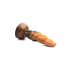 Creature Cocks Ravager - tekstureret silikondildo - 20cm (orange)