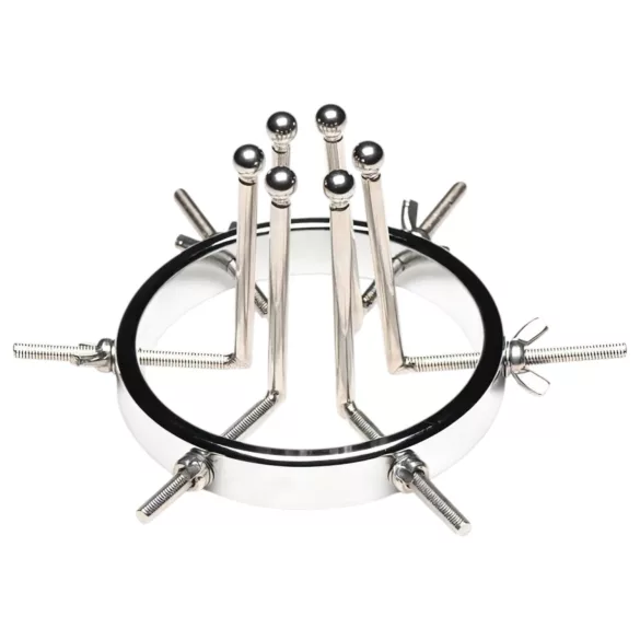 XR Brands Oculus - analplug - rustfrit stål - sølv