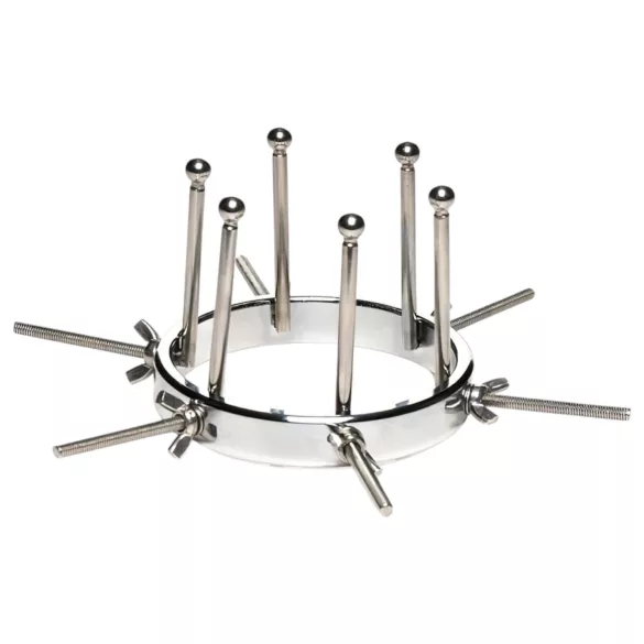 XR Brands Oculus - analplug - rustfrit stål - sølv