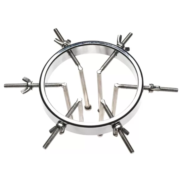 XR Brands Oculus - analplug - rustfrit stål - sølv