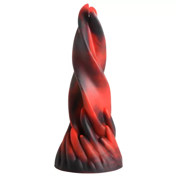 Creature Cocks Hell Kiss - snoet silikonedildo - 19 cm (rød)