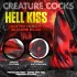 Creature Cocks Hell Kiss - snoet silikonedildo - 19 cm (rød)