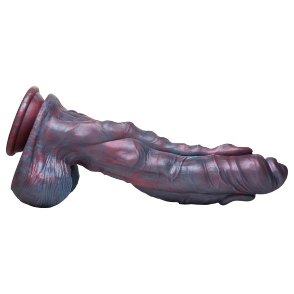 Creature Cocks Hydra - dildo - stor realistisk - silikone/lilla - 27cm