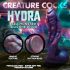 Creature Cocks Hydra - dildo - stor realistisk - silikone/lilla - 27cm