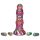 Creature Cocks Larva - ovipositor dildo - rumvæsen - silikone - regnbue