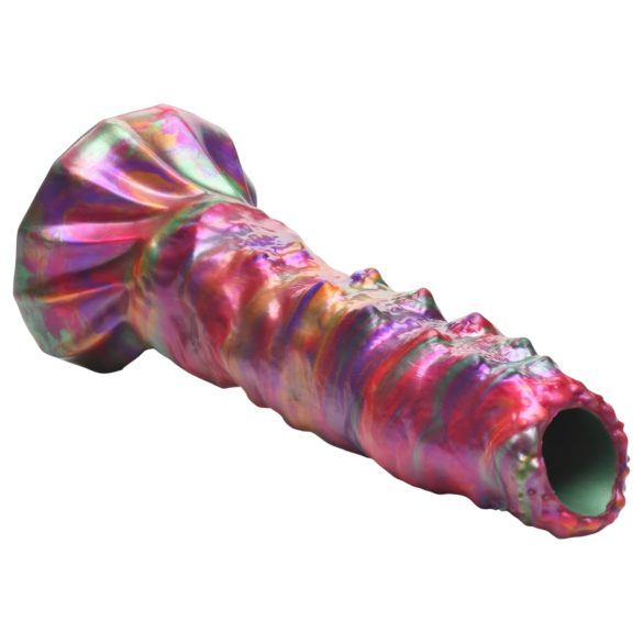 Creature Cocks Larva - ovipositor dildo - rumvæsen - silikone - regnbue