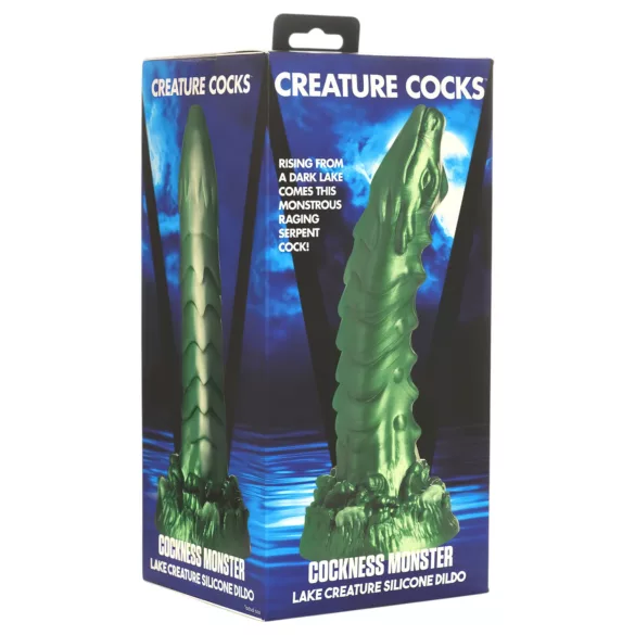 Creature Cocks Cockness Monster - dildo - silikone - grøn