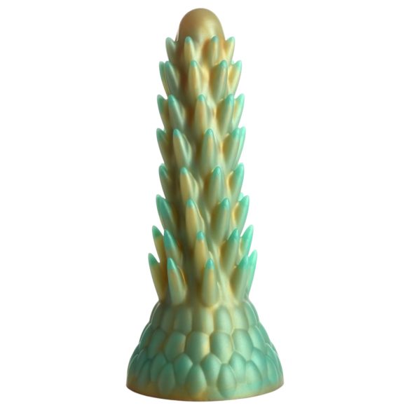 Creature Cocks Stegosaurus - dildo - realistisk dinosaur - silikone grøn 20cm