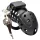 Master Series Lock Down - ventileret penisburet (sort)