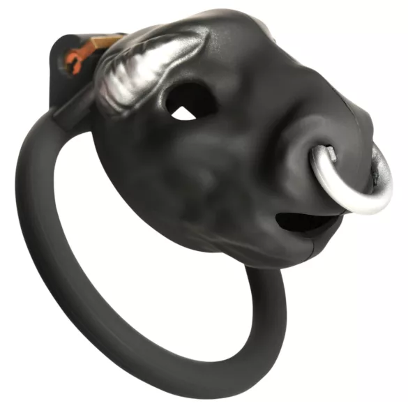 Master Series Bull - penisbur med tyre-hoved (sort)