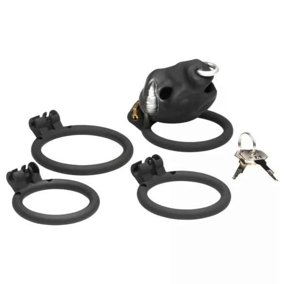 Master Series Bull - penisbur med tyre-hoved (sort)
