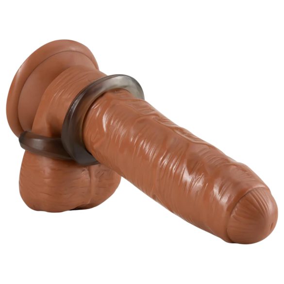 Stay Hard - penis- og kuglering (grå)