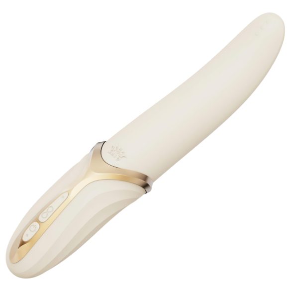 Zalo Eve - roterende opvarmet vibrator - genopladelig - hvid