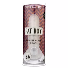 Fat Boy Checker Box - penishylster - 15cm - hvid