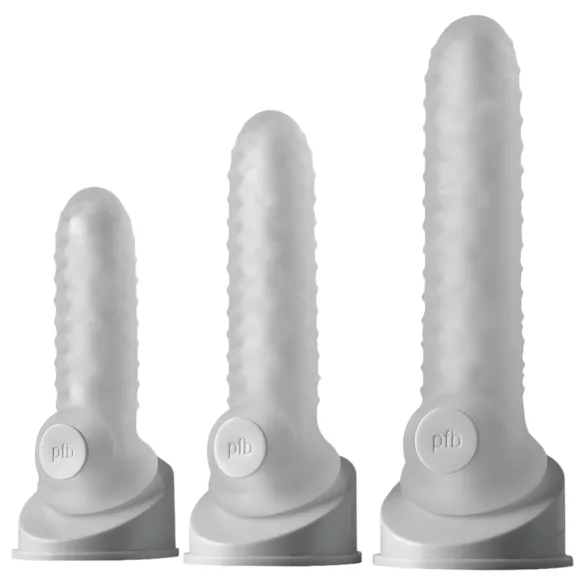 Perfect Fit - Fat Boy Checker Box - penishylster (15 cm, hvid)