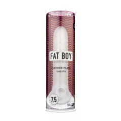 Fat Boy Checker Box - penishylster - 19cm - hvid