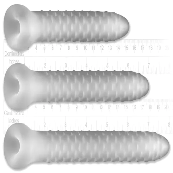Perfect Fit - Fat Boy Checker Box - penishylster (19 cm, hvid)