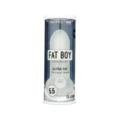   Fat Boy Original Ultra Fat - penissleeve - ekstra bred - 15cm - hvid