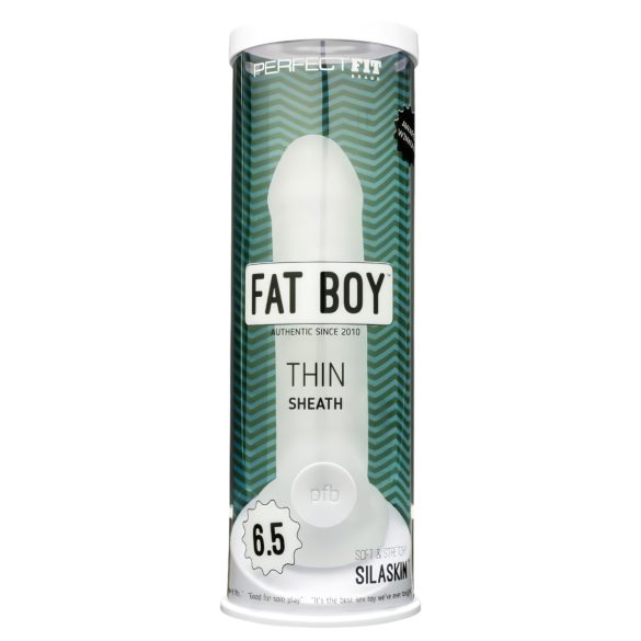 Fat Boy Thin - hvid penisovertræk (17 cm)